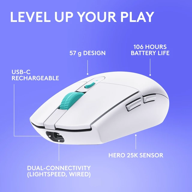 Main image of G304X Wireless Gaming Mouse - White