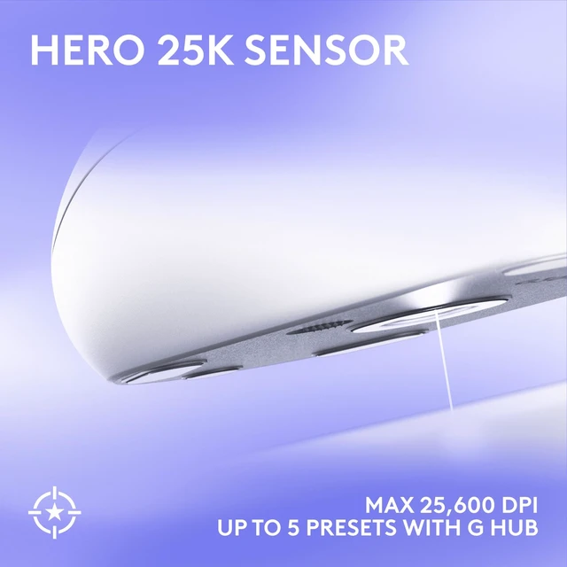 Alt view image 6 of 7 - G304X Wireless Gaming Mouse - White