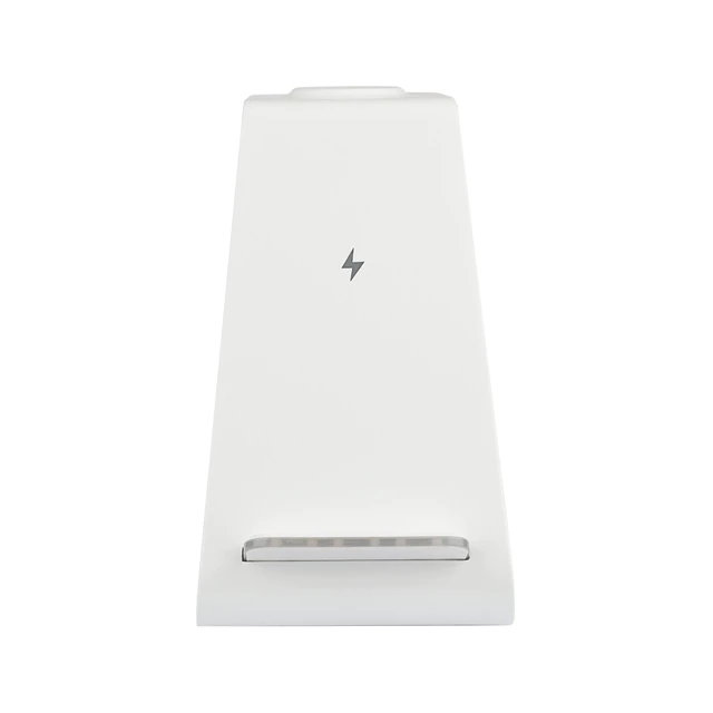 Alt view image 6 of 6 - 3-in-1 Wireless Charging Station for Iphone, Apple Watch, and Airpods, White