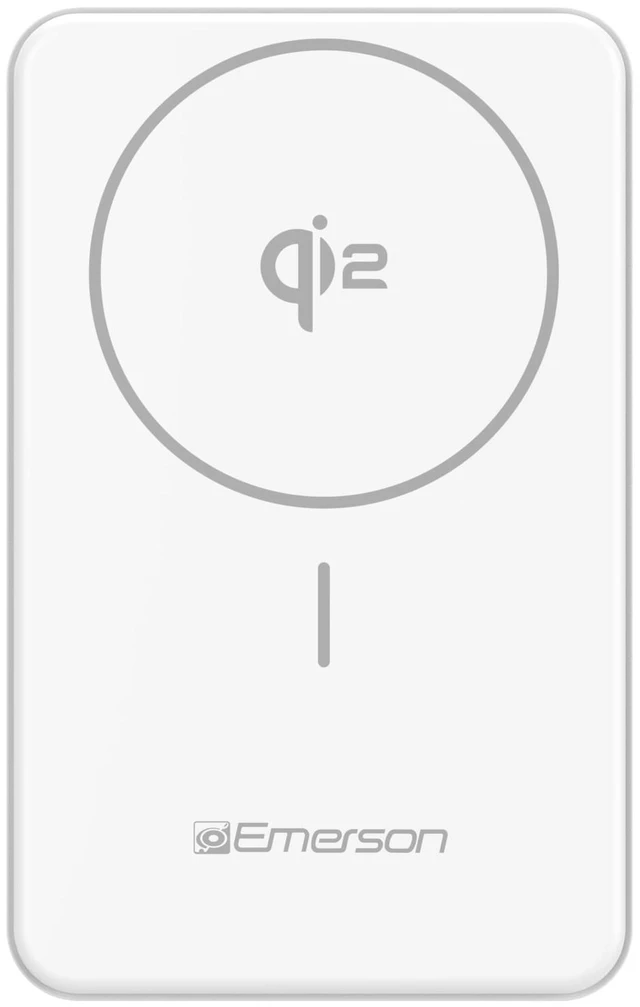 Main image of Power Bank with 15W Qi2 Magnetic Wireless Charging and 20W Wired Output Charging, White - PBW1010W