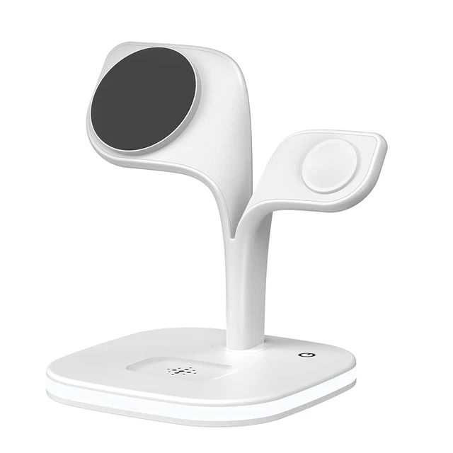 Alt view image 2 of 3 - TRX-UD22-WHT 5 in. 1 Fast Wireless Charging Station in White