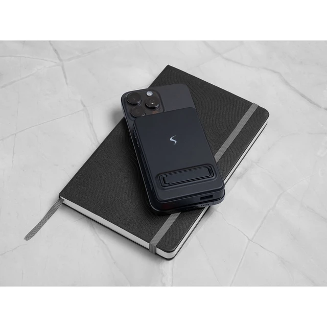 Alt view image 5 of 7 - 10,000-mAh MagPower Max Magnetic Qi v2.0 Portable Power Bank