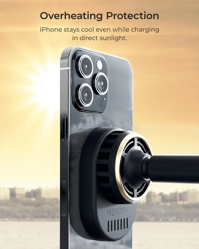 Alt view image 4 of 7 - Wireless Pro - MagSafe Compatible Dash & Windshield Car Mount Phone Holder - Blue (Car Charger Included)