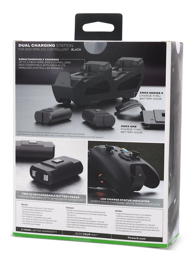 Alt view image 7 of 7 - Duo Charging Station for Xbox Series X|S - Black