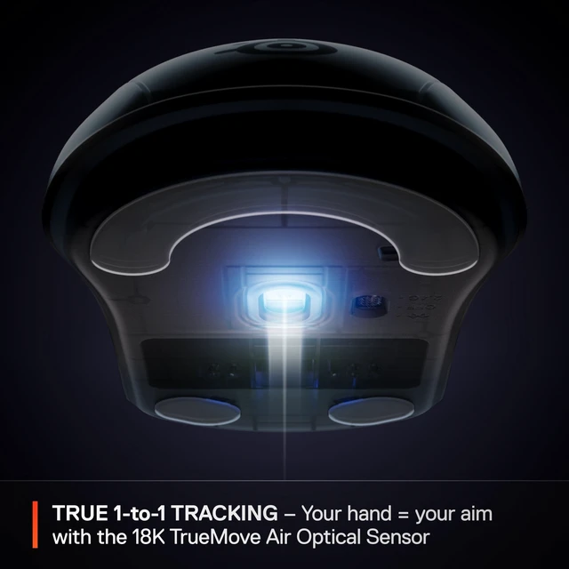 Alt view image 4 of 7 - Rival 3 Wireless Gaming Mouse Gen 2 -Ultra-fast 2.4 GHz/Bluetooth 5.0 /Quantum 2.0 Dual Wireless technology/mechanical switches/400 hr+ Battery life/Gaming grade/Black