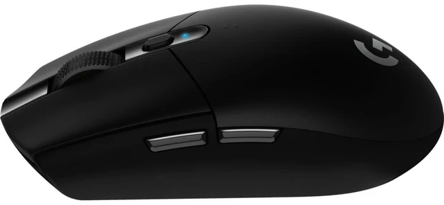 Main image of G305 - Mouse - optical - 6 buttons - wireless - LIGHTSPEED - USB wireless receiver - black