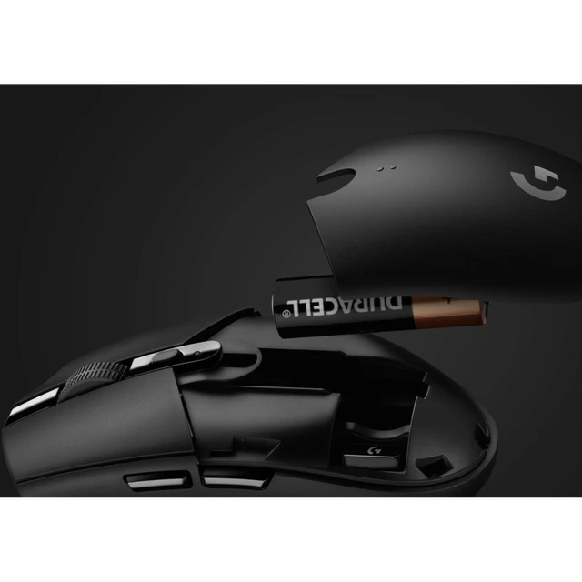 Alt view image 2 of 7 - G305 - Mouse - optical - 6 buttons - wireless - LIGHTSPEED - USB wireless receiver - black
