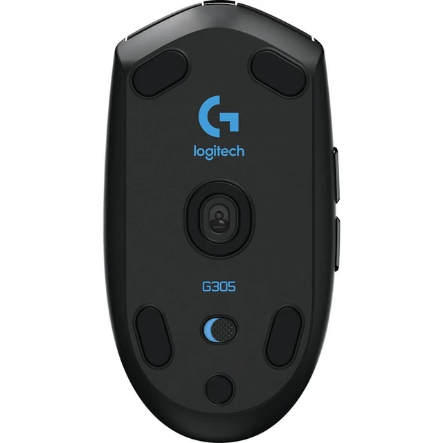 Alt view image 5 of 7 - G305 - Mouse - optical - 6 buttons - wireless - LIGHTSPEED - USB wireless receiver - black