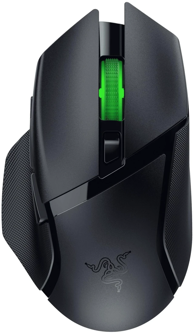 Main image of Basilisk V3 X Hyperspeed Wireless Gaming Mouse for PC, RGB Chroma, Black
