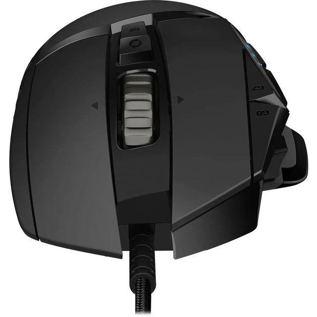 Alt view image 3 of 7 - G502 HERO High Performance Wired Gaming Mouse, HERO 25K Sensor, 25,600 DPI, RGB, Adjustable Weights, Black