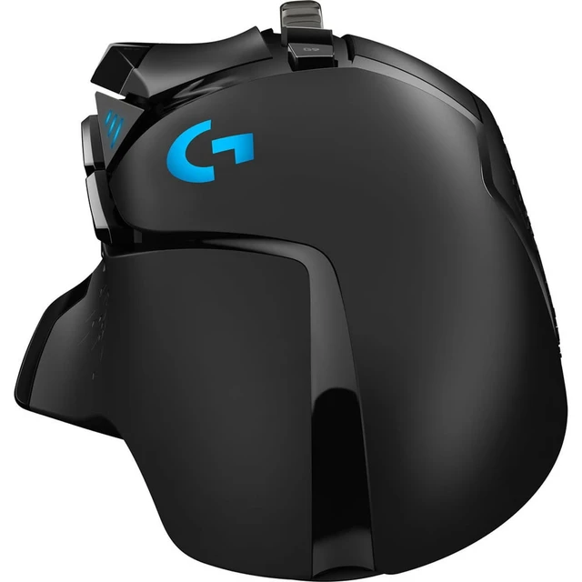 Alt view image 4 of 7 - G502 HERO High Performance Wired Gaming Mouse, HERO 25K Sensor, 25,600 DPI, RGB, Adjustable Weights, Black
