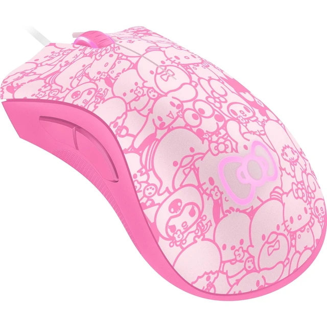 Alt view image 7 of 7 - DeathAdder Essential Wired Optical Gaming Mouse Hello Kitty Edition