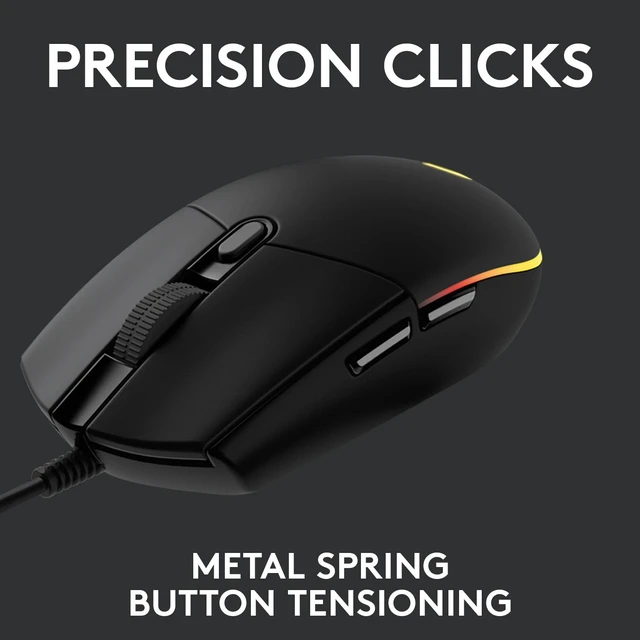 Main image of G203 LIGHTSYNC Gaming Mouse, 8,000 DPI, Black