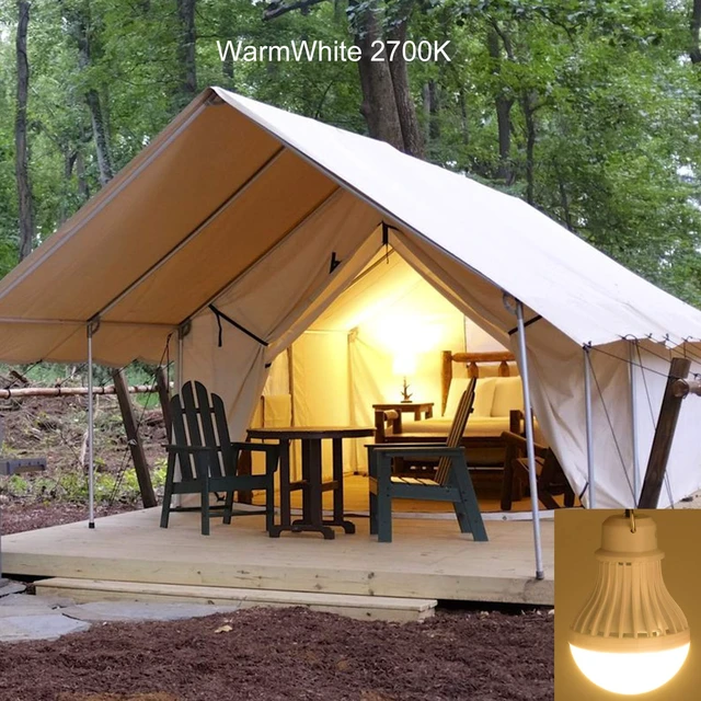 Alt view image 4 of 5 - USB LED Light Bulb Portable Lantern for Camping & Power Outage | Emergency Backup Lighting, For Camping, Garage, Power Outage Preparedness, For Portable Power Station & Solar Panel