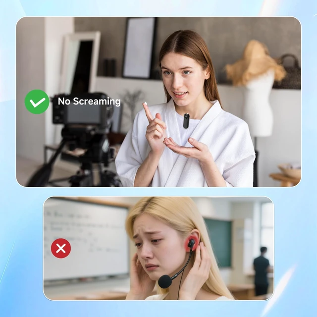 Alt view image 3 of 7 - Voice Amplifier for Teachers with 2 Magnetic Wireless Microphones | Portable Bluetooth Speaker & Rechargeable Voice Amplifier for Teachers, Tour Guides, Fitness & Yoga Instructors