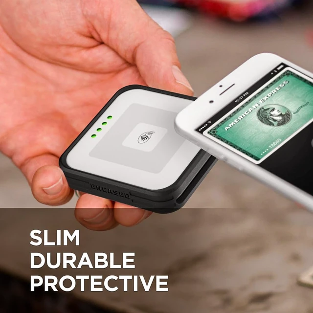 Alt view image 2 of 7 - Protective Grip Case for Square Card Reader Contactless and Chip (2nd Gen Only) Shockproof TPU Cover (Black)