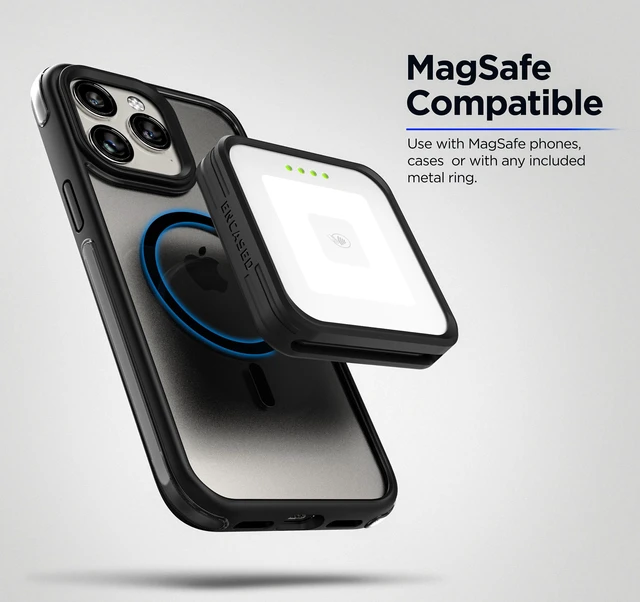 Alt view image 7 of 7 - Protective Grip Case for Square Card Reader Contactless and Chip (2nd Gen Only) Shockproof TPU Cover (Black)