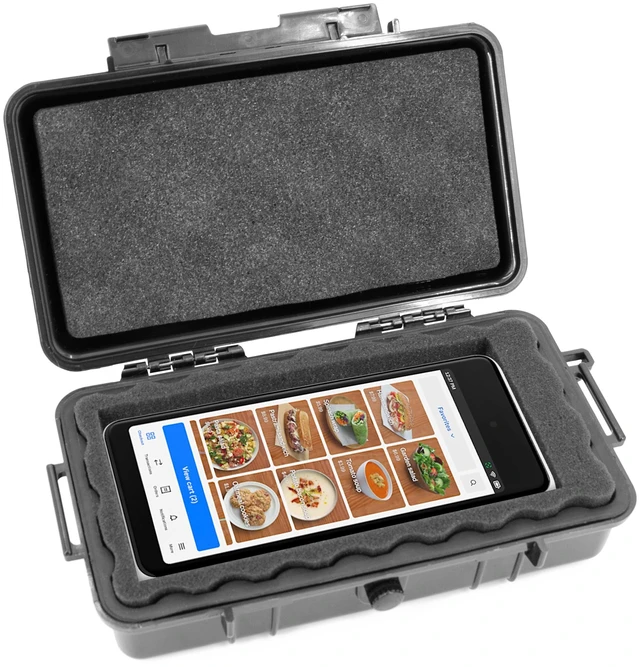 Main image of Hard Case for Square Handheld Credit Card Reader | Waterproof, Impact Resistant, Travel Case, Portable POS Reader Compatible