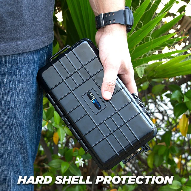 Alt view image 6 of 6 - Hard Case for Square Handheld Credit Card Reader | Waterproof, Impact Resistant, Travel Case, Portable POS Reader Compatible