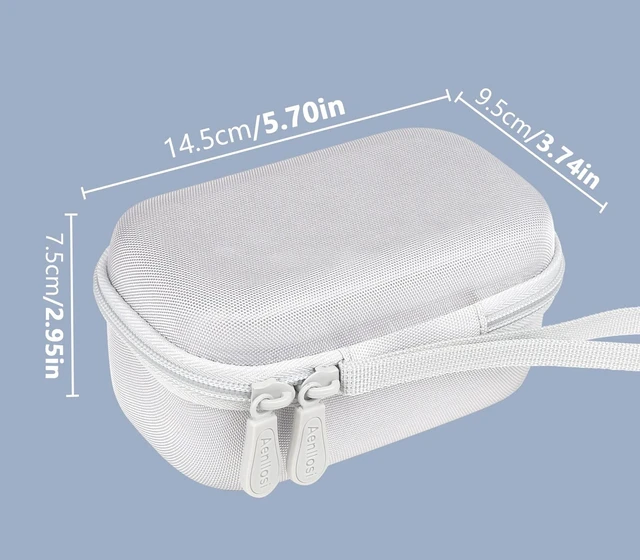 Alt view image 5 of 6 - Hard Case for Contactless Square Card Reader/Dock/Chip Reader | Hard shell construction, Water-resistant design, Soft interior lining, Protective case only