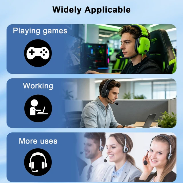 Alt view image 7 of 7 - Headset Mic Cover Replacement Microphone Windscreen for Headphones(10 Pack)