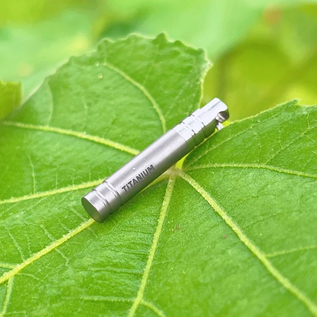 Alt view image 5 of 6 - Titanium SIM Card Tray Removal Tools, Eject Pins Tools, Ejector Pins Needle Remover, EDC Portable Key Pendant