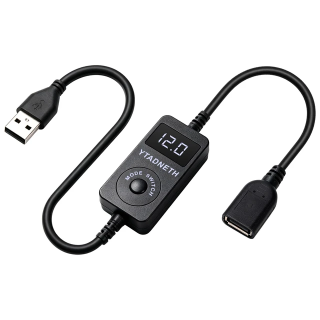 Alt view image 6 of 6 - USBA Voltage Current Tester Meter, DC 530V 05A Digital Multimeter | LED Digital Display