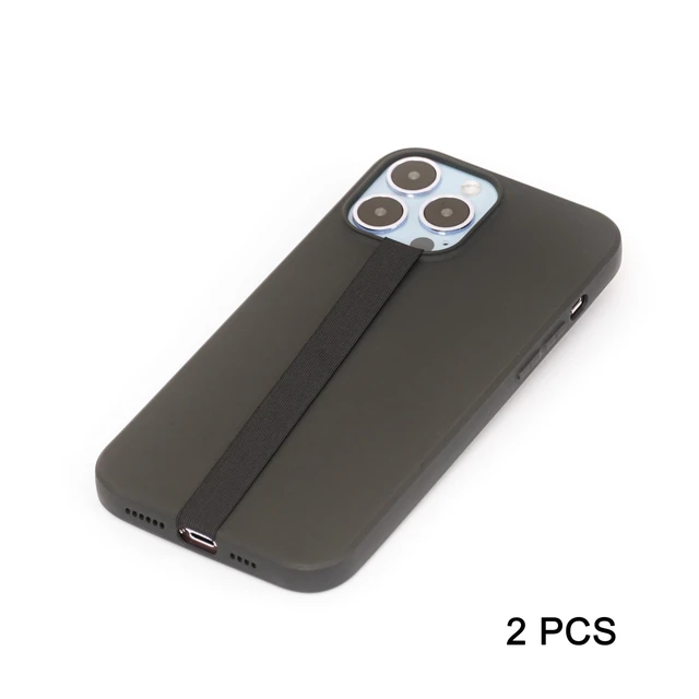 Alt view image 2 of 7 - Non-Slip Elastic Hand Strap Holder for Smartphones Universal 2 pcs | Universal fit | Slim profile | Elastic material | Finger grip design