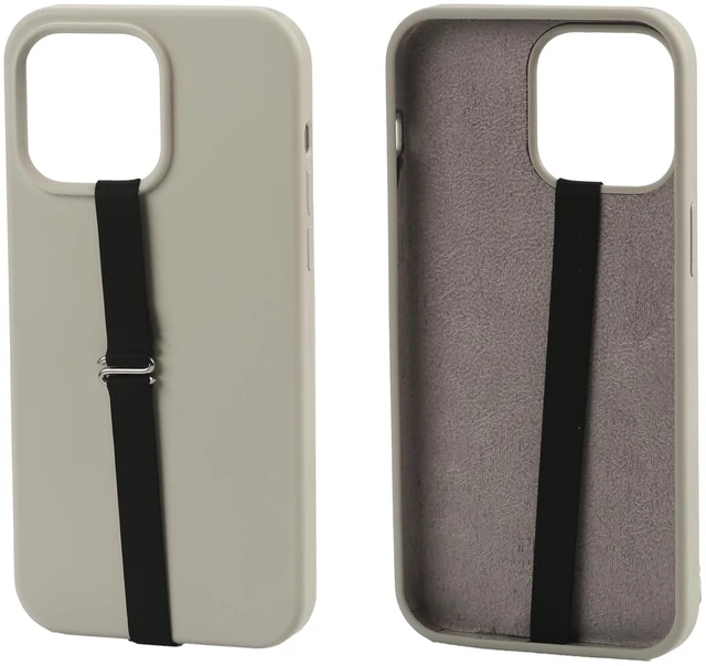 Alt view image 3 of 4 - C-Shaped Clip Finger Phone Grip, Silicone Mobile Phone Strap for Phone Case with Clip as Phone Loop Holder