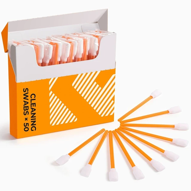 Main image of 50 Foam Cleaning Swabs,for Electronics,Camera,Deep Cleaning | Premium Foam Swabs,Strong Adsorption,No Dripping,Long Sturdy Handle,Flexible,Unbreakable,Dual Packaging,Multi-Device Use,MK09