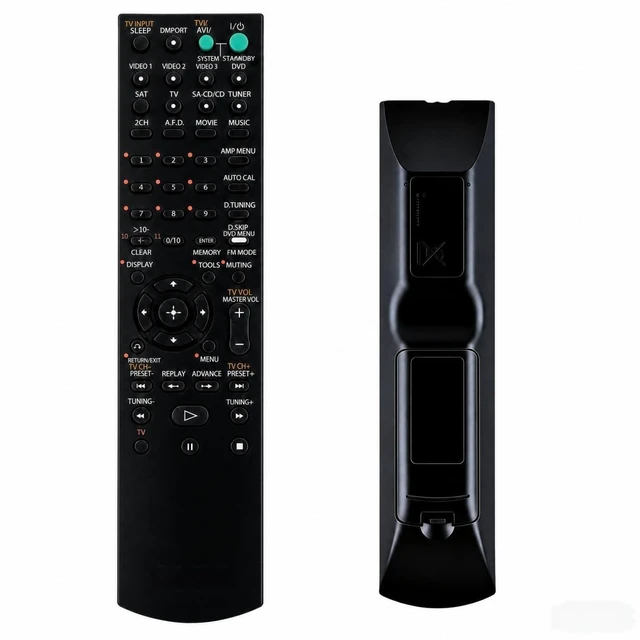 Alt view image 2 of 5 - New Replacement Remote Control Compatible with Sony STR-DE695 STR-K840P STR-K850P RM-AAU057 STR-K7000 STR-DG500 STR-DE598 STR-DE495 STR-DE695 AV Receiver