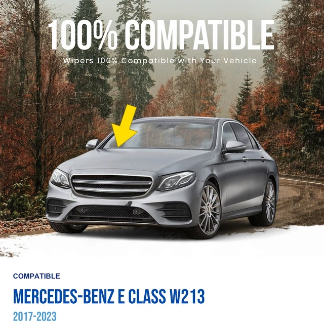 Alt view image 3 of 3 - MAXTEL Front Windshield Wiper Arm, Passenger Side, Fits Mercedes-Benz E Class W213 2017-2023 (Original A2138200344)