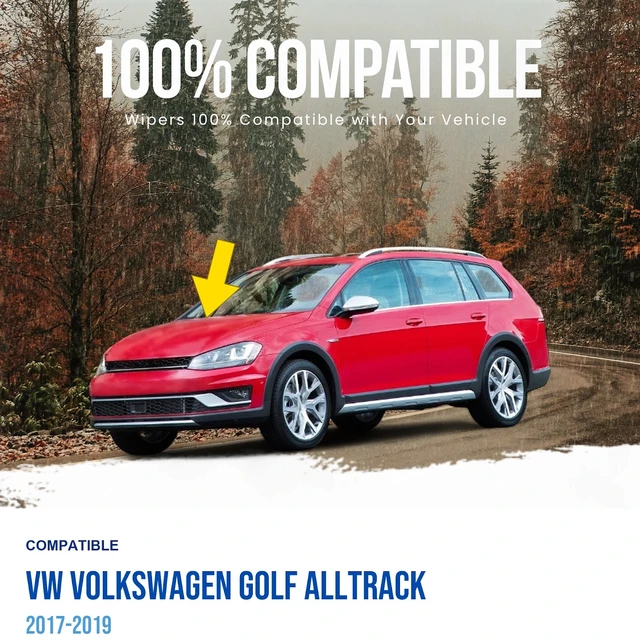 Alt view image 2 of 5 - MAXTEL Front Windshield Wiper Arm, Passenger Side, Fits VW Volkswagen Golf Alltrack 2017-2019 (Original 5GM955410)