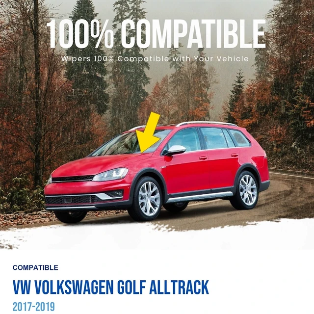 Alt view image 2 of 5 - MAXTEL Front Windshield Wiper Arm, Driver Side, Fits VW Volkswagen Golf Alltrack 2017-2019 (Original 5GM955409)