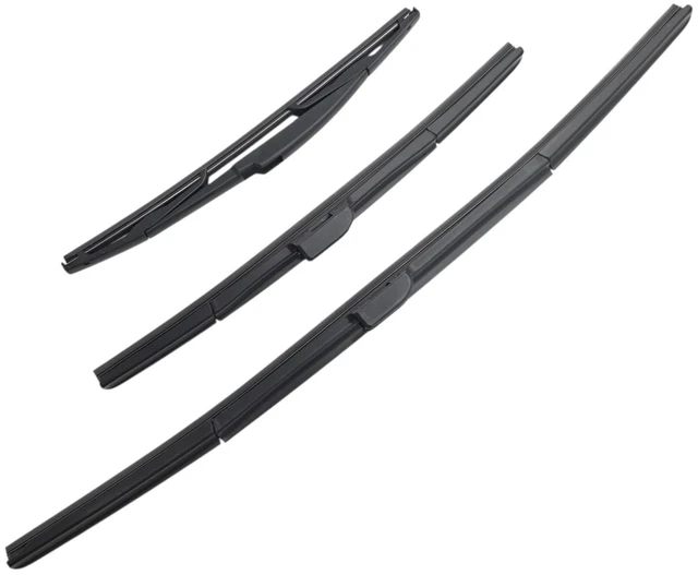 Main image of MAXTEL 26"+16" Front & Silbak 14" Rear Bundle compatible with Mazda CX-7 CX7 2007-2012 (3 Items)