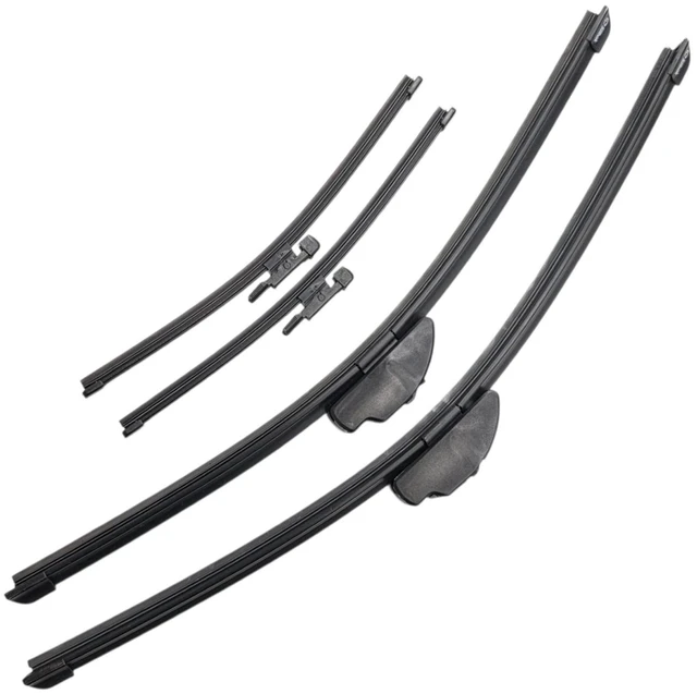 Main image of Silbak Wiper Blade Set compatible with Mini Cooper Clubman R55 2008-2012, Front and Rear 4-Piece, Driver 18 in, Passenger 19 in, Two 11-Inch Rear Blades