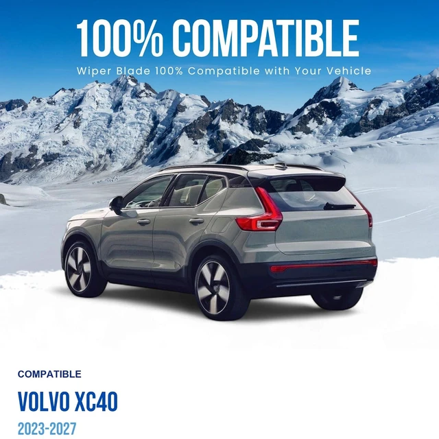 Alt view image 2 of 6 - Silbak Rear Wiper Blade compatible with Volvo XC40 2023-2027, 14 in (350 mm)