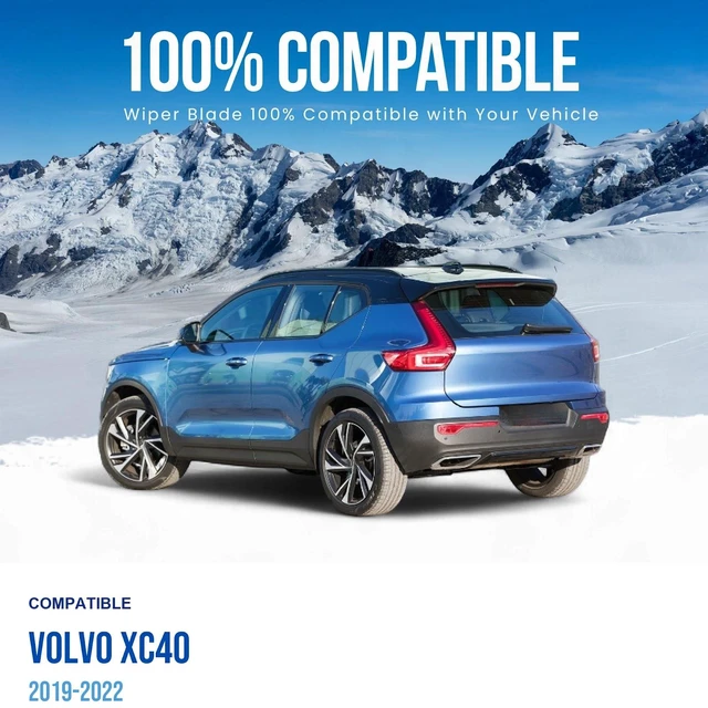 Alt view image 2 of 6 - Silbak Rear Wiper Blade compatible with Volvo XC40 2019-2022, 14 in (350 mm)