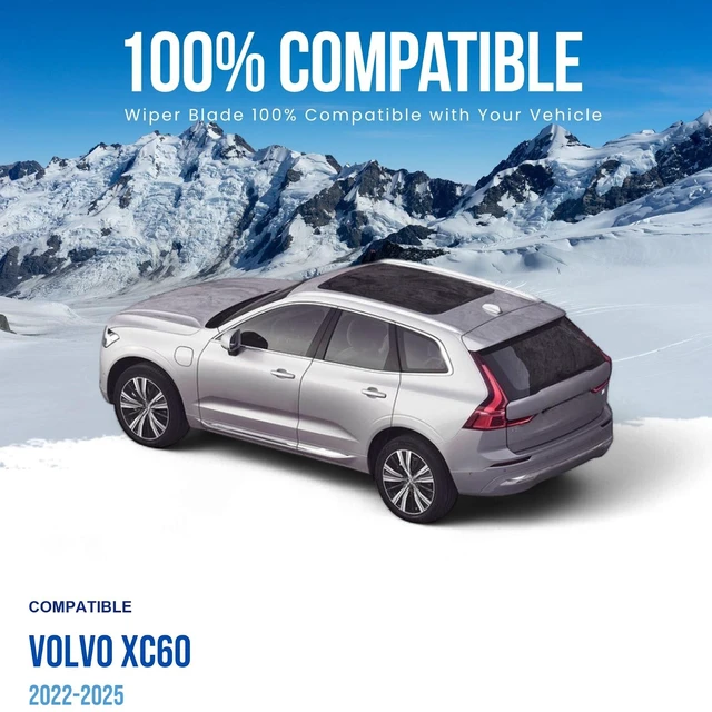 Alt view image 2 of 6 - Silbak Rear Wiper Blade compatible with Volvo XC60 2022-2025, 13 in (330 mm)