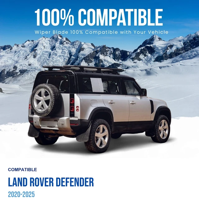 Alt view image 3 of 7 - Silbak Rear Wiper Blade compatible with Land Rover Defender 2020-2025, 11 in (280 mm) LR174955
