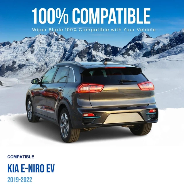 Alt view image 2 of 6 - Silbak Rear Wiper Blade compatible with Kia e-Niro EV 2019-2022, 12 in (300 mm)