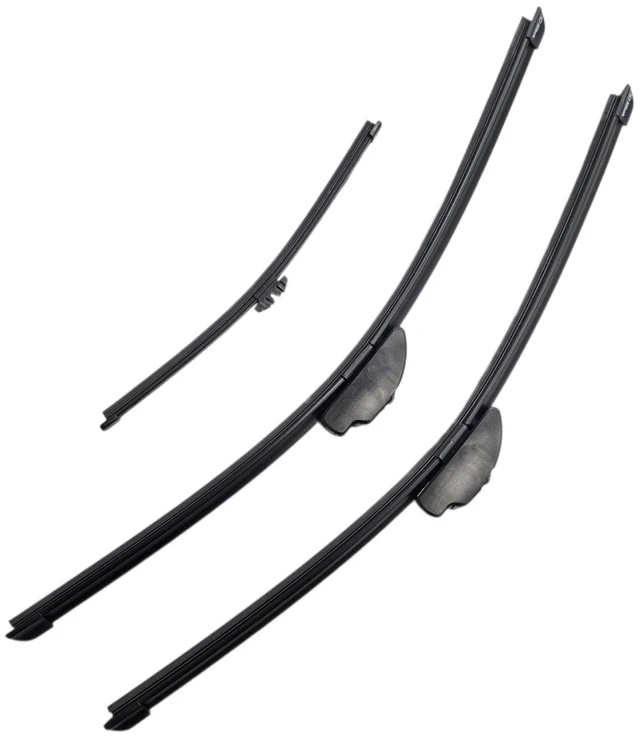 Main image of Silbak Wiper Blade Set compatible with Ford Expedition 2022-2024, Front and Rear 3-Piece, Driver 22 in, Passenger 22 in, Rear 11 in