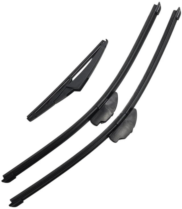 Main image of Silbak Wiper Blade Set compatible with Dodge Magnum 2005-2008, Front and Rear 3-Piece, Driver 22 in, Passenger 21 in, Rear 10 in