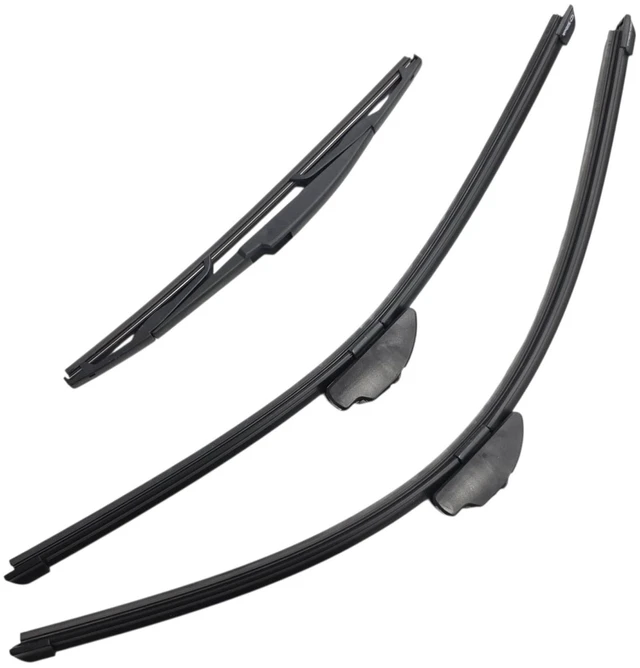 Main image of Silbak Wiper Blade Set compatible with Lexus RX 2003-2008, Front and Rear 3-Piece, Driver 26 in, Passenger 22 in, Rear 14 in