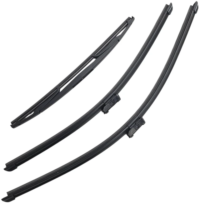 Main image of Silbak Wiper Blade Set compatible with Honda HR-V HRV 2023-2027, Front and Rear 3-Piece, Driver 22 in, Passenger 19 in, Rear 14 in