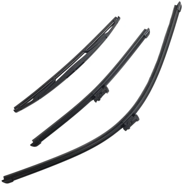 Main image of Silbak Wiper Blade Set compatible with Subaru Forester 2022-2024, Front and Rear 3-Piece, Driver 26 in, Passenger 16 in, Rear 14 in