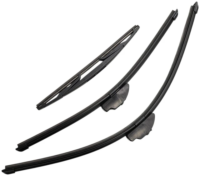 Main image of Silbak Wiper Blade Set compatible with BMW X5 F15 2014-2018, Front and Rear 3-Piece, Driver 26 in, Passenger 20 in, Rear 13 in