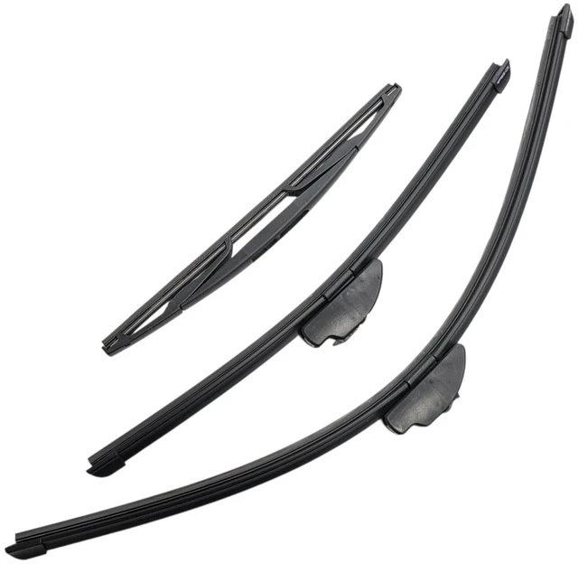 Main image of Silbak Wiper Blade Set compatible with Nissan Murano 2019-2024, Front and Rear 3-Piece, Driver 26 in, Passenger 18 in, Rear 13 in