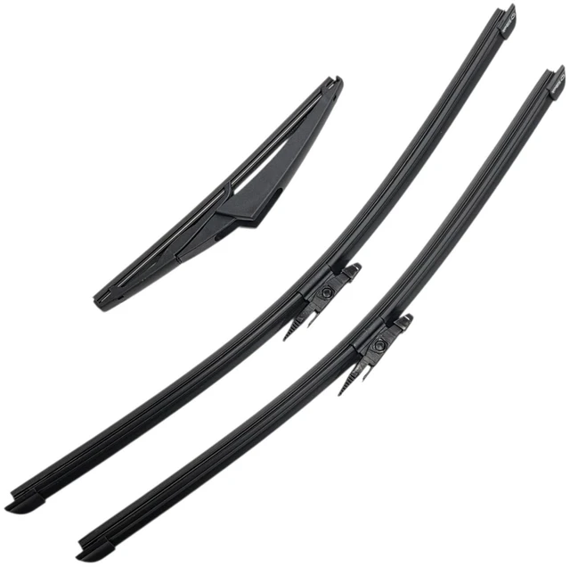 Main image of Silbak Wiper Blade Set compatible with Mini Countryman R60 2013-2016, Front and Rear 3-Piece, Driver 19 in, Passenger 20 in, Rear 10 in
