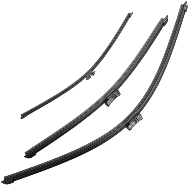 Main image of Silbak Wiper Blade Set compatible with Volvo XC60 2009-2010, Front and Rear 3-Piece, Driver 26 in, Passenger 20 in, Rear 15 in